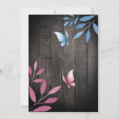 性差水色フローラ 招待状 (裏面)