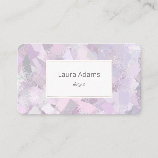 性急な打撃の質 名刺 (正面)