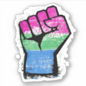 性暴力行為 シール (正面)