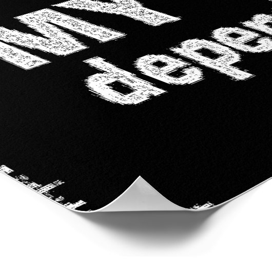 性格と態度を混同しない方法によって ポスター (角)