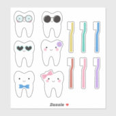 性格の子どもたち違うが可愛い歯 シール