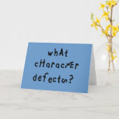 性格の欠陥ユーモア名言 リカバリー名言 カード (黄色い花)