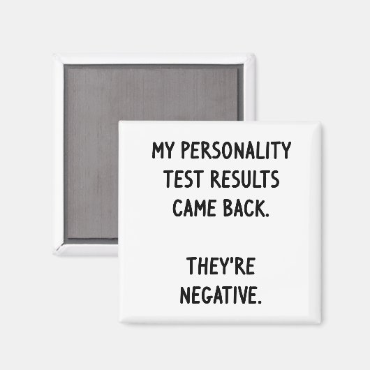 性格検査 マグネット (正面/裏面)