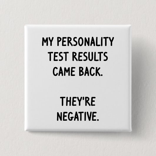 性格検査 缶バッジ (正面)