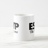 性格特徴ESTP |ダイナモ コーヒーマグカップ (中央)