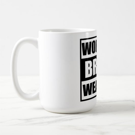 性癖は弱点を生む コーヒーマグカップ (左)