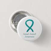 性的暴行認識度カスタムリボンピン 缶バッジ (正面&裏面)