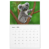 性質で最もかわいい月例カレンダー カレンダー (3月 2026)