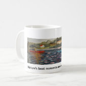 性質で最も最高のな時はカヤックから見られます コーヒーマグカップ (正面左)