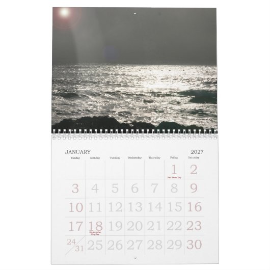 性質のカレンダー2010年 カレンダー (1月 2027)