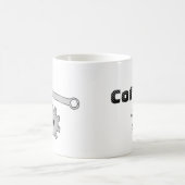 性質のレンチ コーヒーマグカップ (中央)