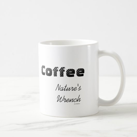 性質のレンチ コーヒーマグカップ (右)