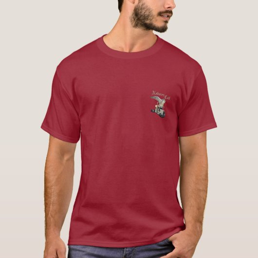 性質の呼出しトラック運転手のワイシャツ Tシャツ (正面)