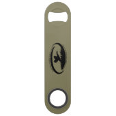 性質の声のゲームは水鳥のロゴを呼びます スピード栓抜き (正面)