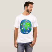 性質の惑星 Tシャツ (正面フル)