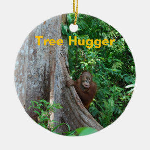 性質の木Hugger セラミックオーナメント