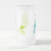 性質の甘さ フロストグラスビールジョッキ (中央)