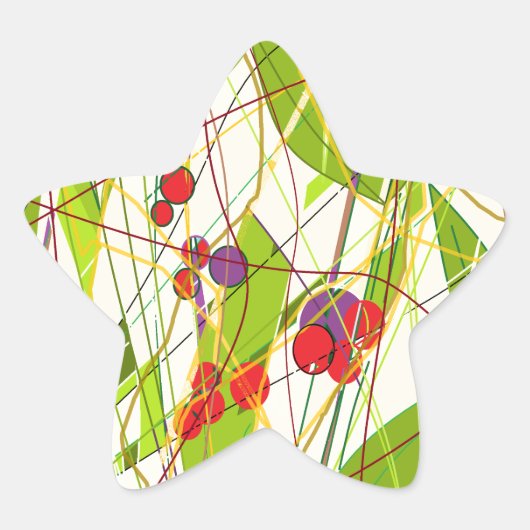性質の美しい 星シール (正面)
