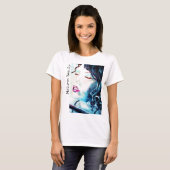 性質の美しい Tシャツ (正面フル)