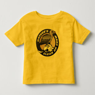 性質は乗組員をきれいにします トドラーTシャツ
