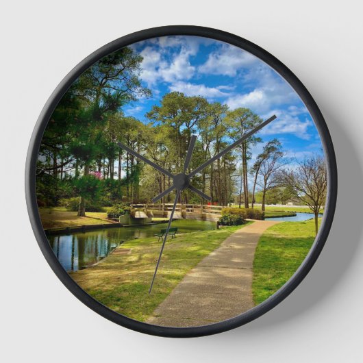 性質美しい 壁時計 (正面)