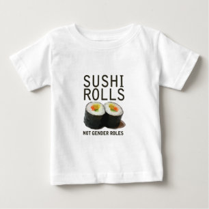 性転が以外の寿司 ベビーTシャツ