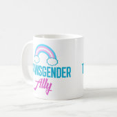 性転換者 コーヒーマグカップ (正面左)