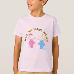 性違う双生児 Tシャツ