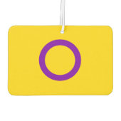 性間プライド国旗 カーエアーフレッシュナー (裏面)