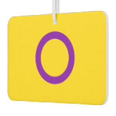 性間プライド国旗 カーエアーフレッシュナー (左)