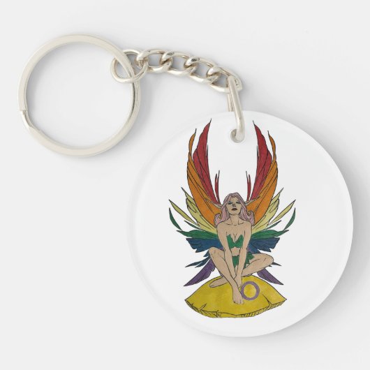 性間妖精の国 キーホルダー (正面)