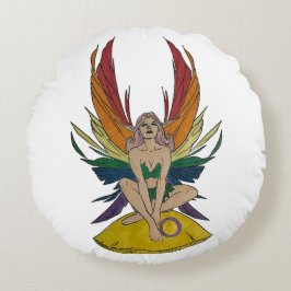 性間妖精の国 ラウンドクッション