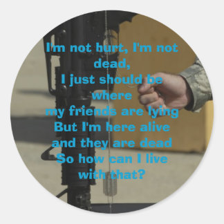 怪我はしてない死んでもいない私はただ… ラウンドシール