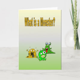 怪物って何？ カード