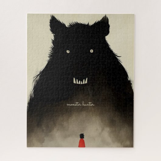 怪物とキッド ジグソーパズル (縦)