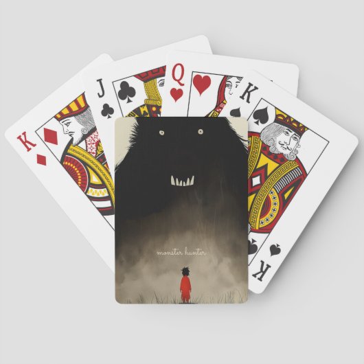 怪物とキッド トランプ (裏面)