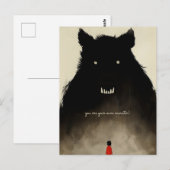 怪物とキッド ポストカード (正面/裏面)