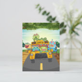 怪物とバス ポストカード (スタンド正面)