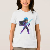 怪物と戦う トライブレンドＴシャツ (正面)