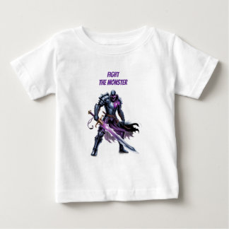 怪物と戦う ベビーTシャツ