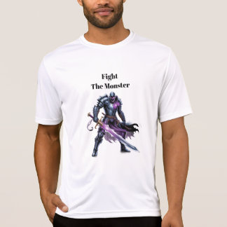 怪物と戦う Tシャツ