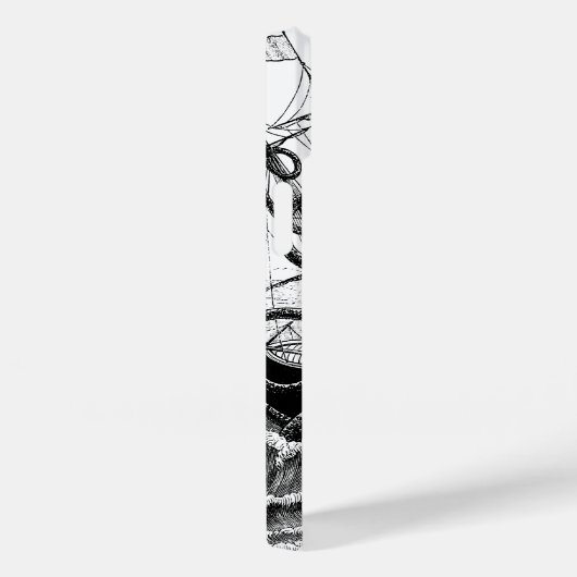 怪物のようなタコが船を襲う Case-Mate iPhoneケース (裏面 / 右)