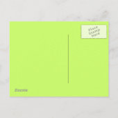 怪物のマッシュ インビテーションポストカード (裏面)