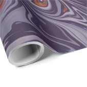 怪物の波 |最高の絵画抽象芸術 ラッピングペーパー (ロールコーナー)