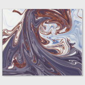 怪物の波 |最高の絵画抽象芸術 ラッピングペーパー (フラット)