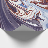 怪物の波 |最高の絵画抽象芸術 ラッピングペーパー (角)