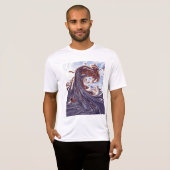 怪物の波 |最高の絵画抽象芸術 Tシャツ (正面フル)