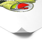 怪物の緑は？ ポスター (角)