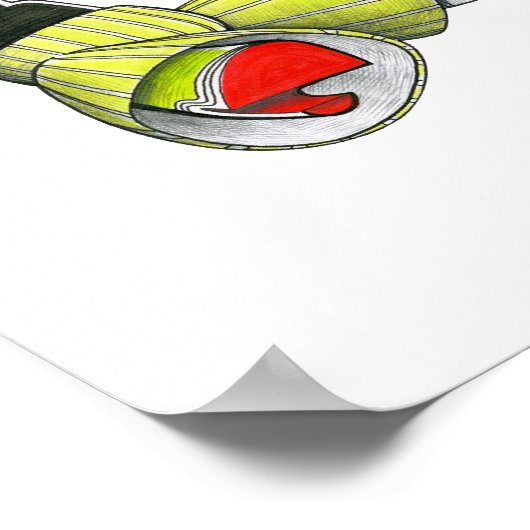 怪物の緑は？ ポスター (角)