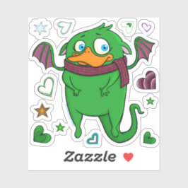 怪物をドワイトさせ、ステッカー シール